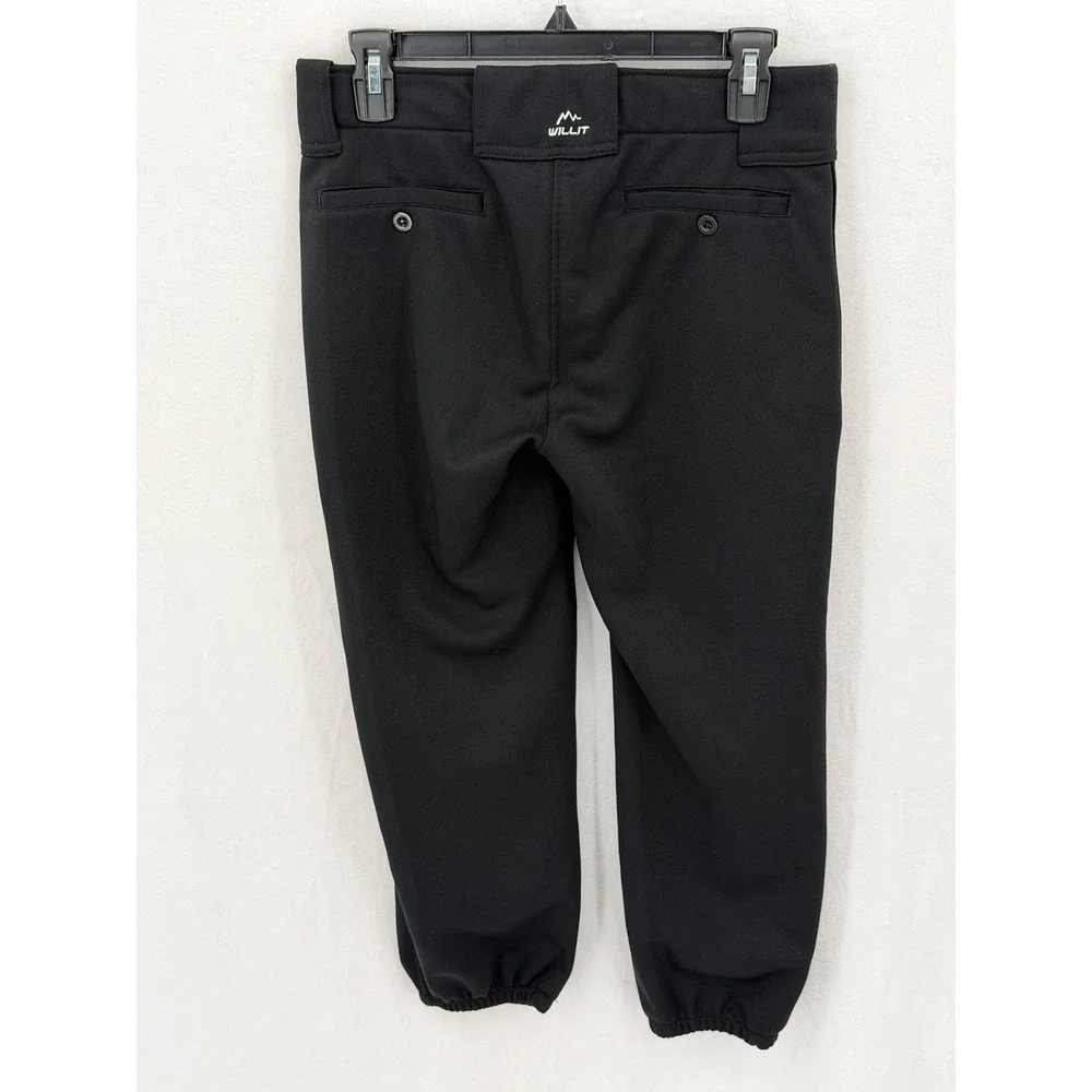Willit Pants‎ Womens Small Black Crop Joggers Hiking Outdoors Active Athletic